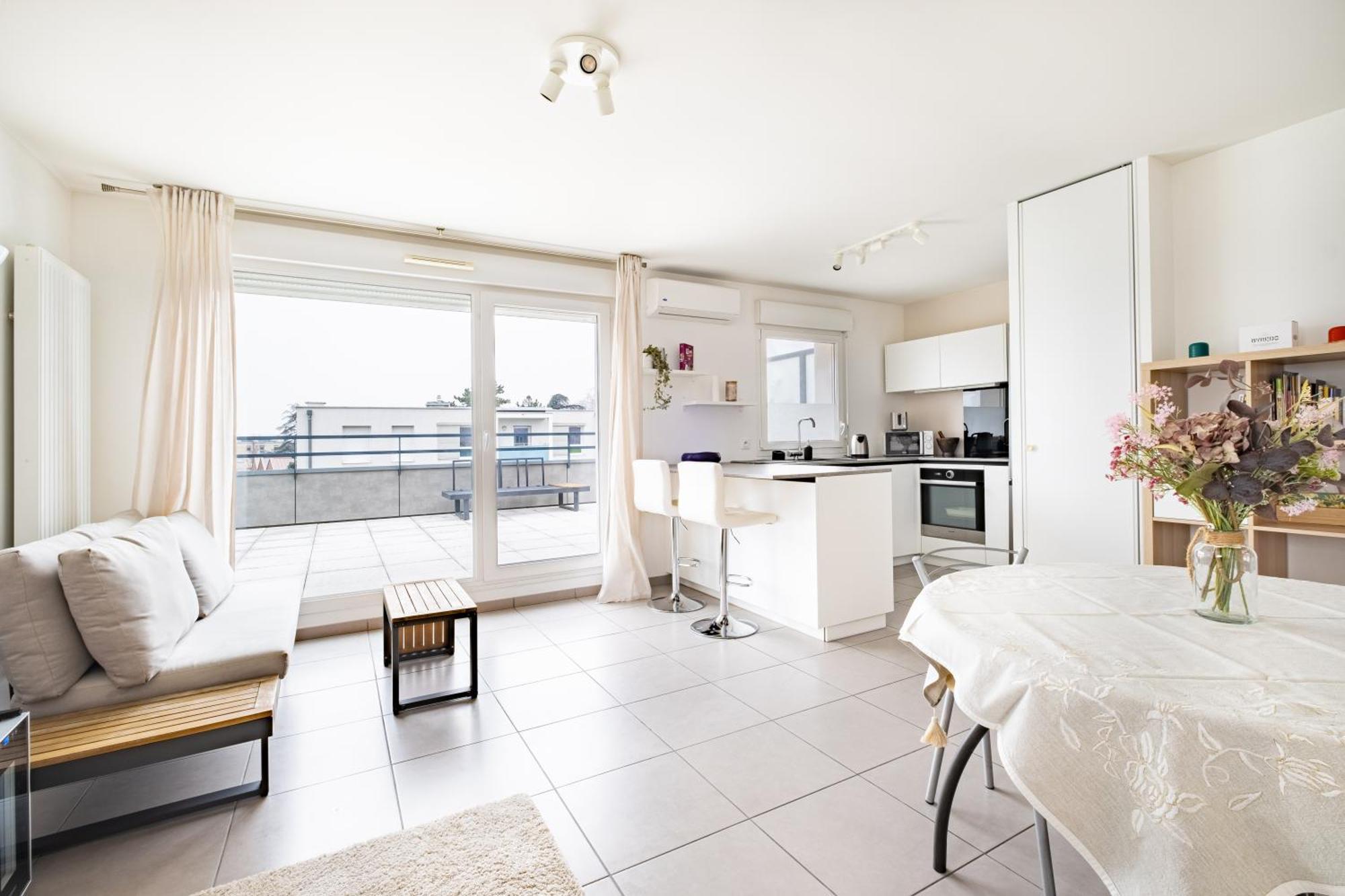 Appartement T2 Neuf - Grande Terrasse De 25M2 Saint-Priest  Zewnętrze zdjęcie